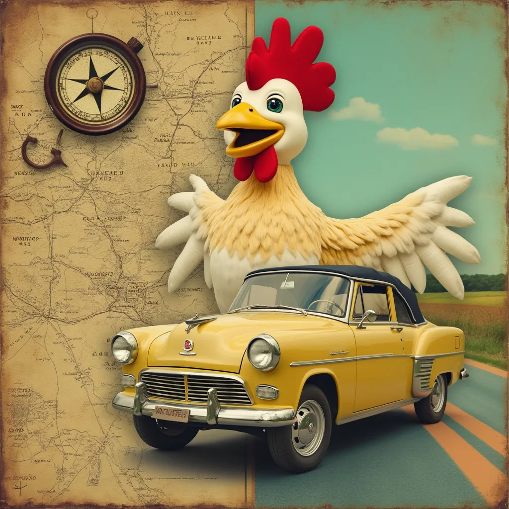 Chicken Road App promotional collage